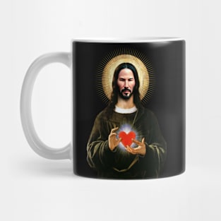 Immaculate Heart of Keanu Mug